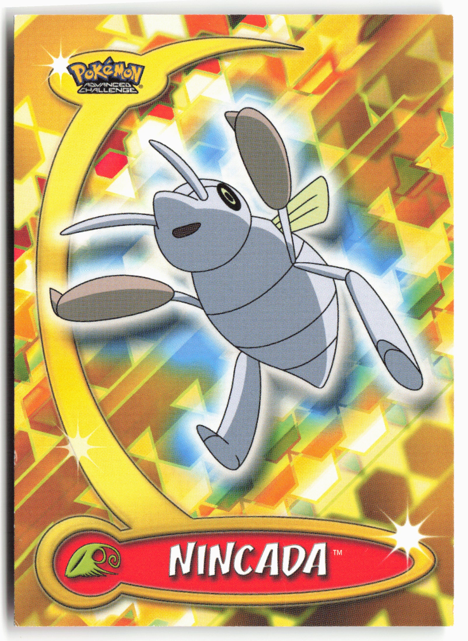 Advanced Challenge #50 Nincada Pokémon - Non-Holo - clylw