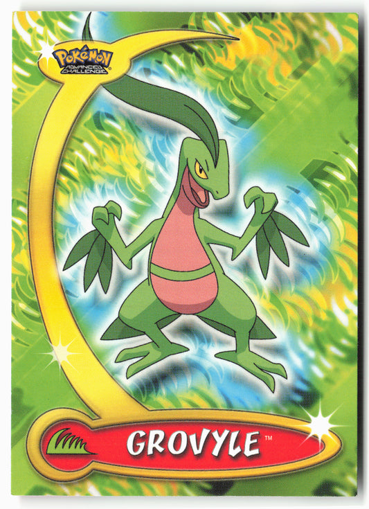 Advanced Challenge #34 Grovyle Pokémon - Non-Holo - clymk