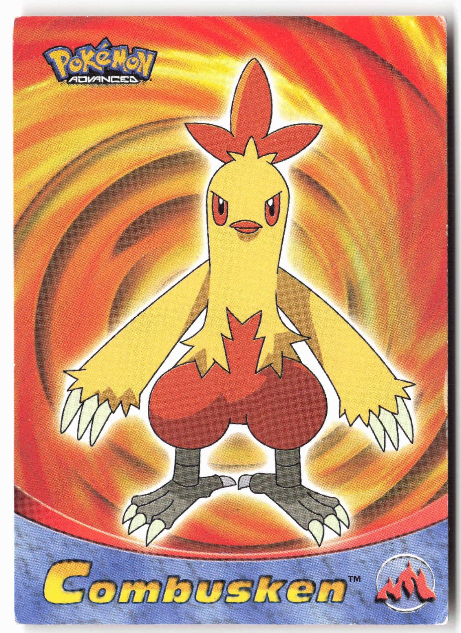 Advanced #25 Combusken Pokémon - Non-Holo - clymw