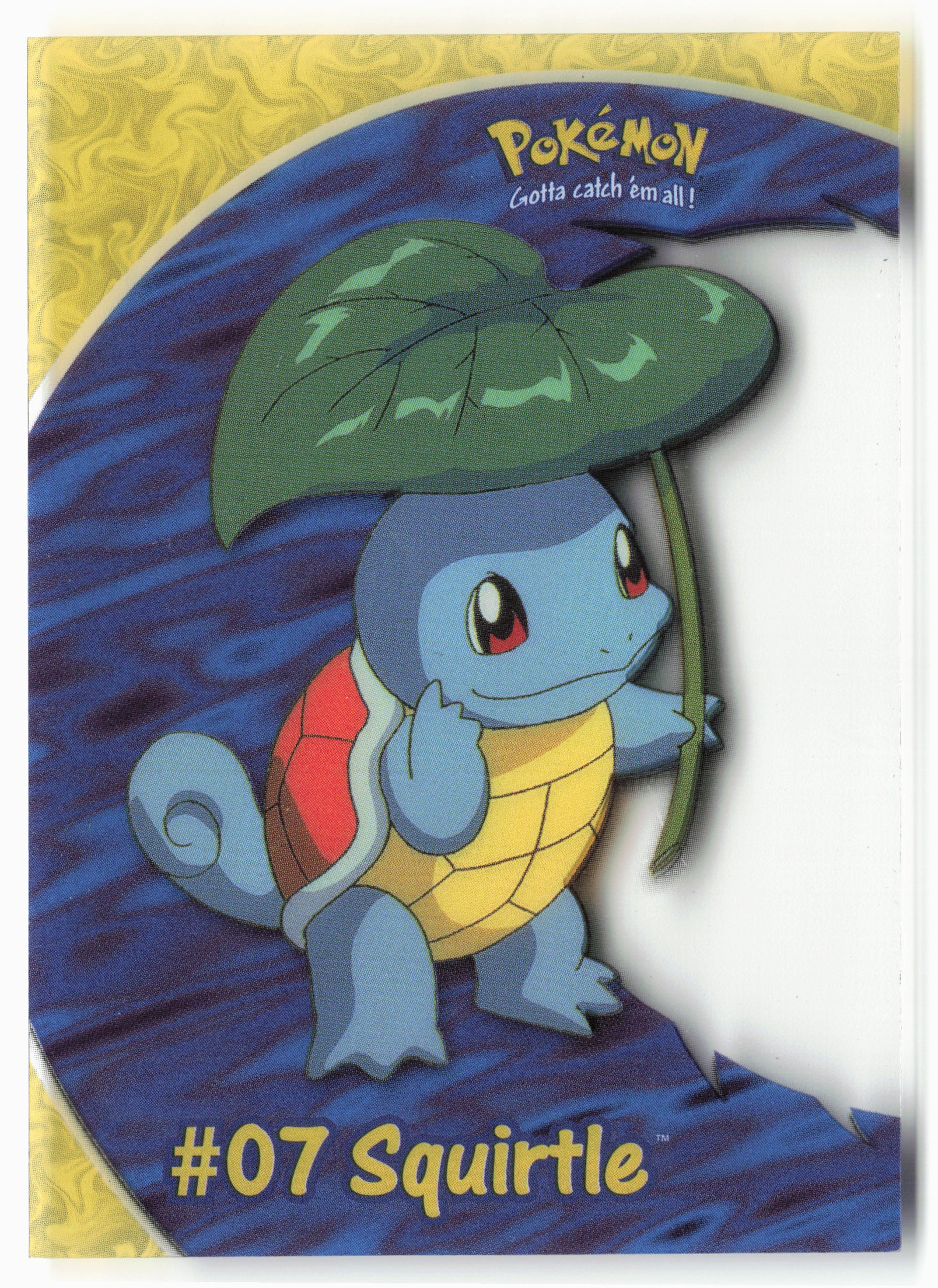 Topps #PC4 #07 Squirtle Clear - Pokémon - clyng