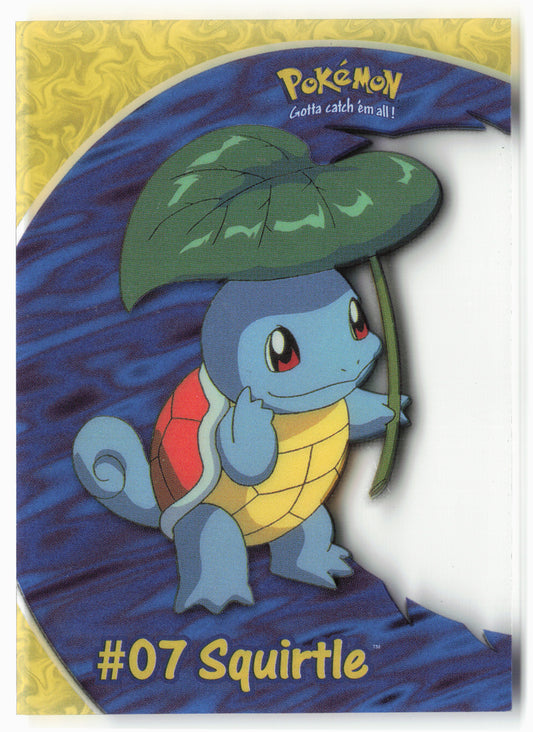 Topps #PC4 #07 Squirtle Clear - Pokémon - clyng