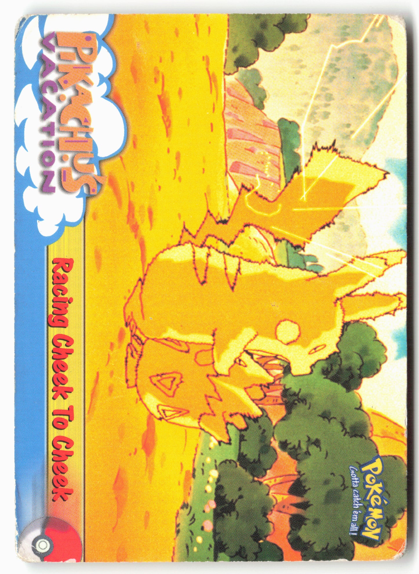 Pikachu's Vacation #48 Racing Cheek to Cheek Pokémon - Non-Holo - clynn
