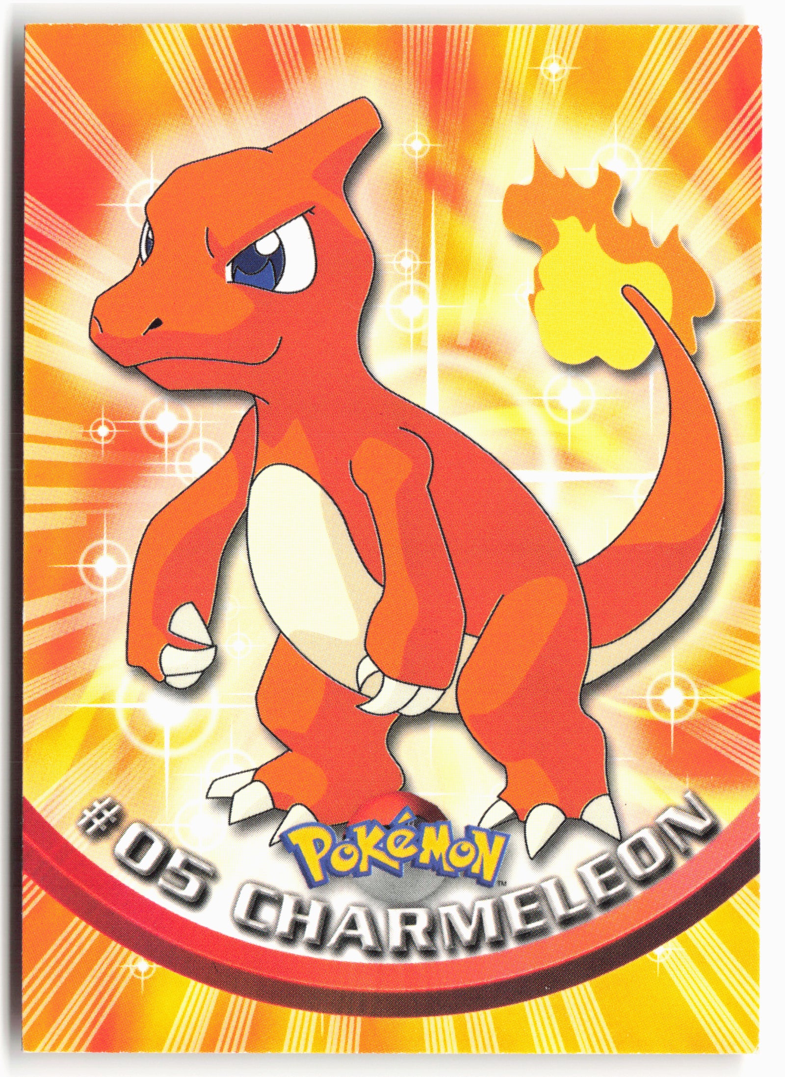 Topps #05 Charmeleon Pokémon - Non-Holo - clynu