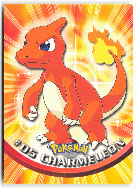 Topps #05 Charmeleon Pokémon - Non-Holo - clynu