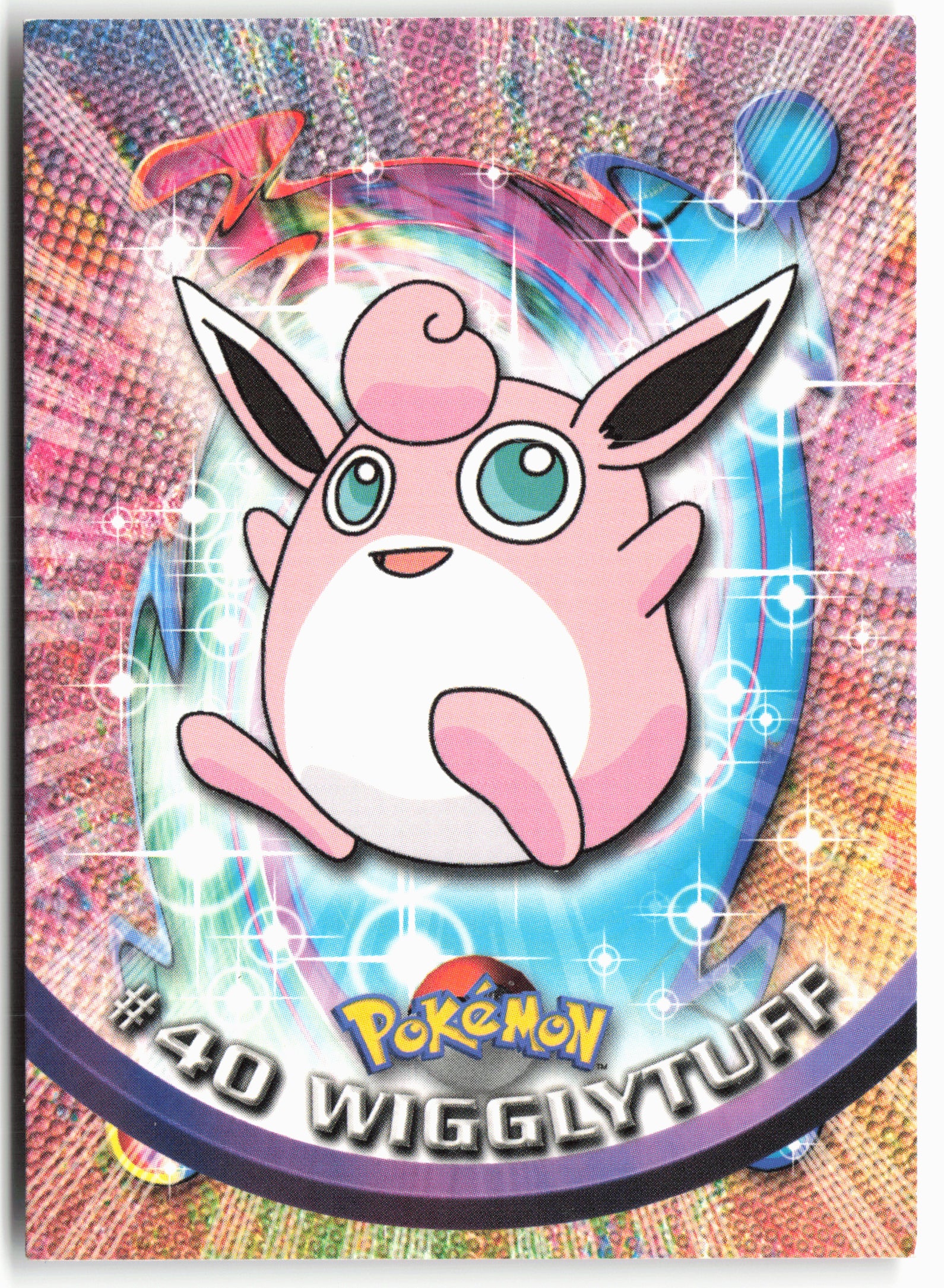 Topps #40 Wigglytuff Pokémon - Holo - clypa
