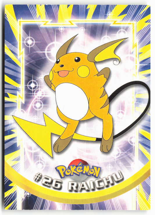 Topps #26 Raichu Pokémon - Non-Holo - clypc