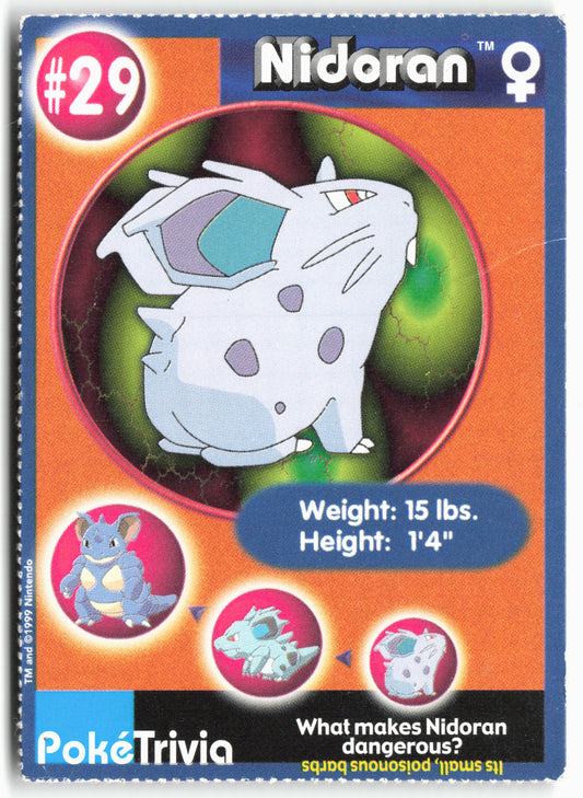 MewTwo Strikes Back #29 Nidoran Burger King - clypd