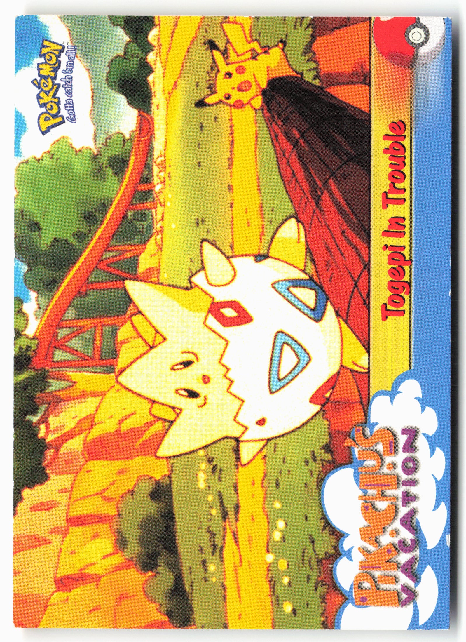 Pikachu's Vacation #45 Togepi In Trouble Pokémon - Non-Holo - clypf
