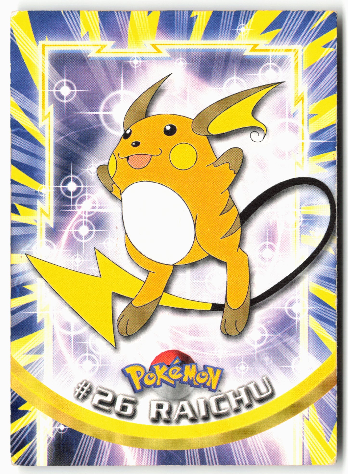 Topps #26 Raichu Pokémon - Non-Holo - clypi