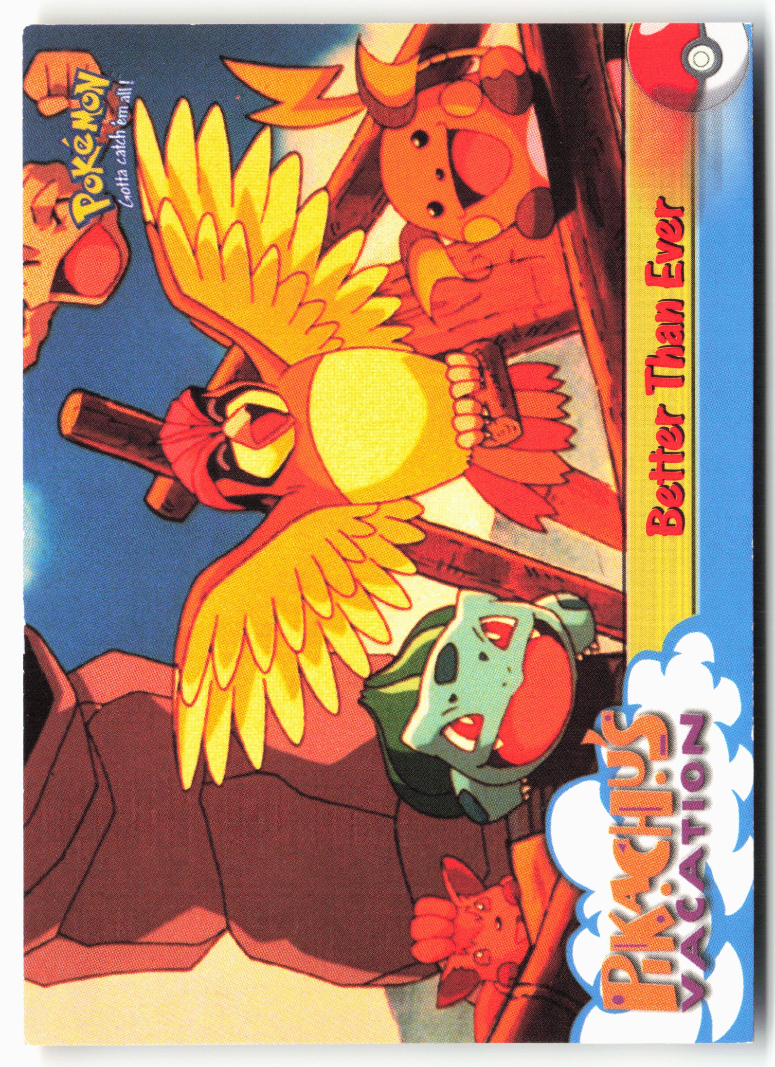 Pikachu's Vacation #56 Better Than Ever Pokémon - Non-Holo - clypl