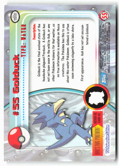 Topps #55 Golduck Pokémon - Non-Holo - 13675