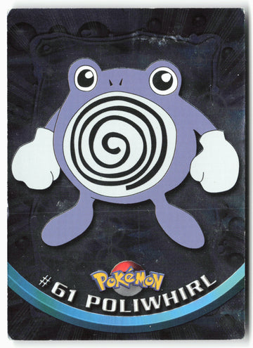Topps #61 Poliwhirl Pokémon - Holo - 13676