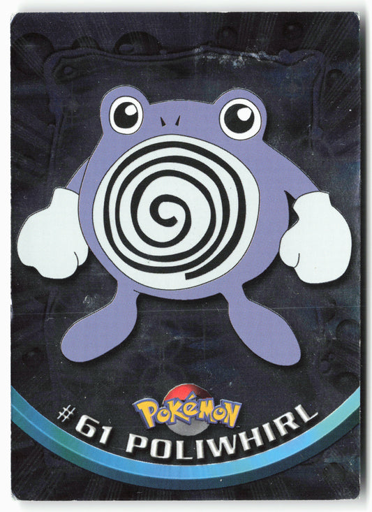 Topps #61 Poliwhirl Pokémon - Holo - 13676