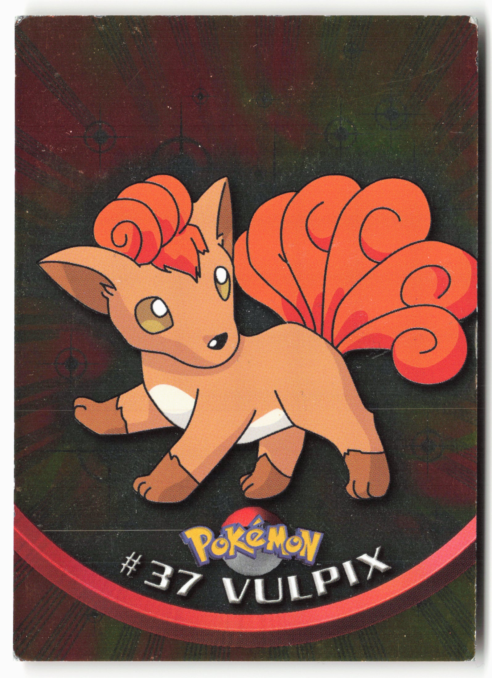 Topps #37 Vulpix Pokémon - Holo - 13677