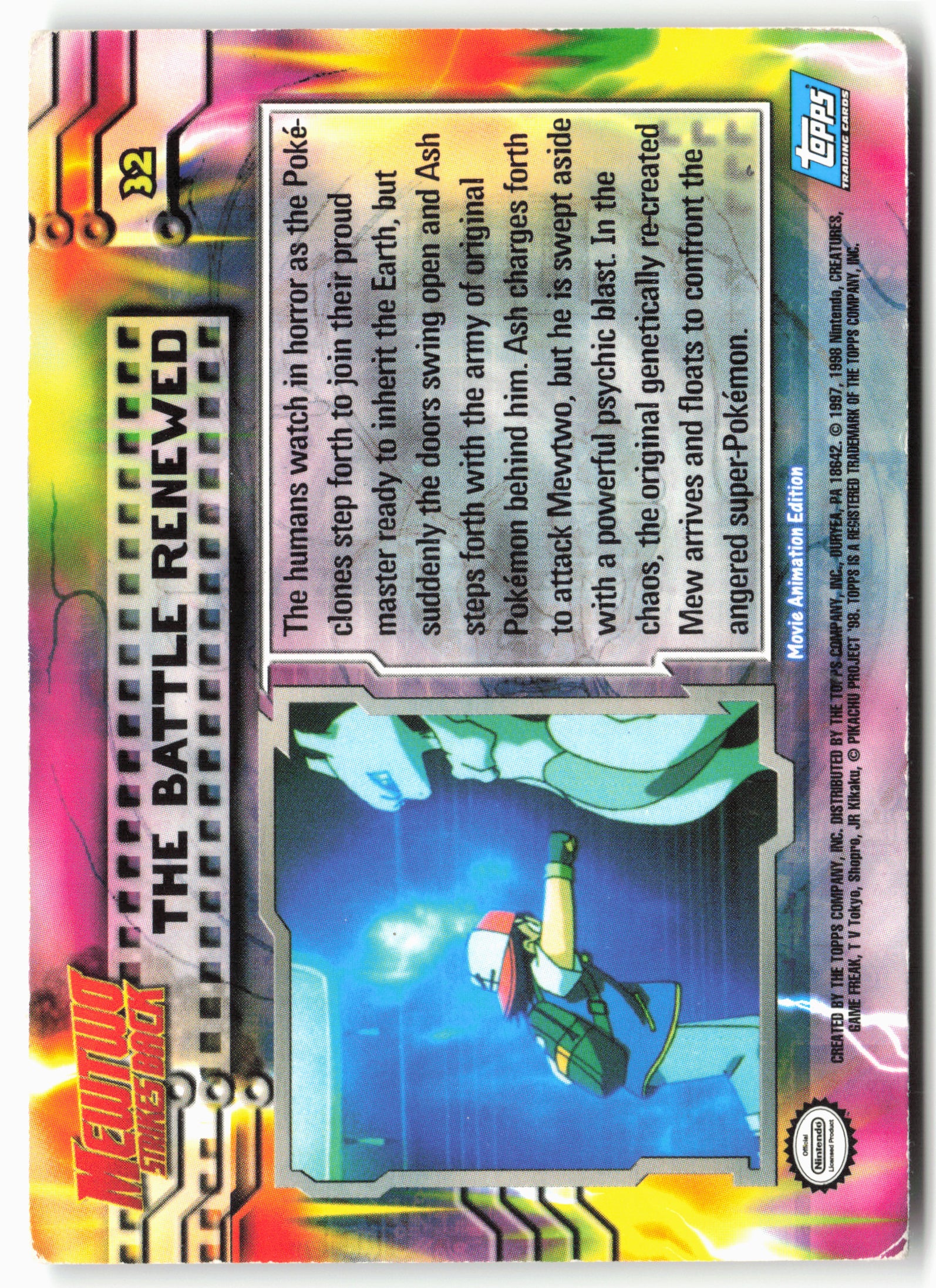 MewTwo Strikes Back #32 The Battle Renewed Pokémon - Non-Holo - 13678