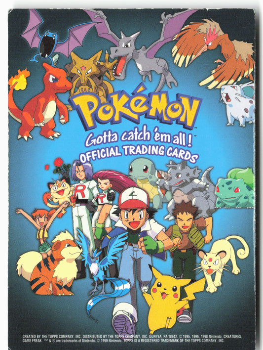 Topps Pokemon Card Checklist TV Animation Edition Non-Holo - 13681
