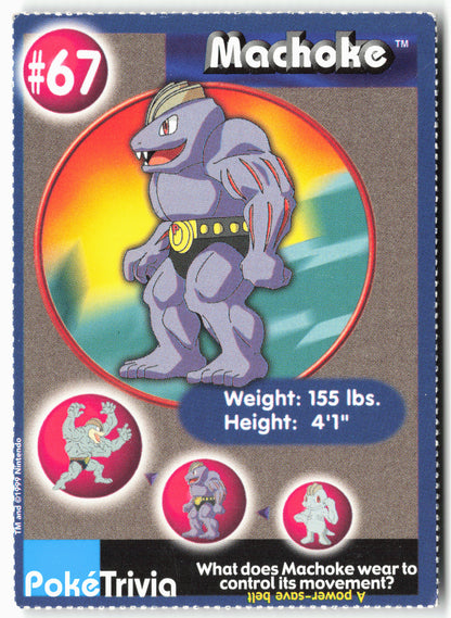 MewTwo Strikes Back #67 Machoke Pokémon - Non-Holo - 13688