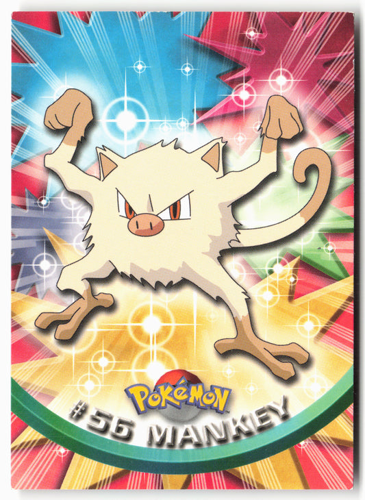 Topps #56 Mankey Pokémon - Non-Holo - 13697