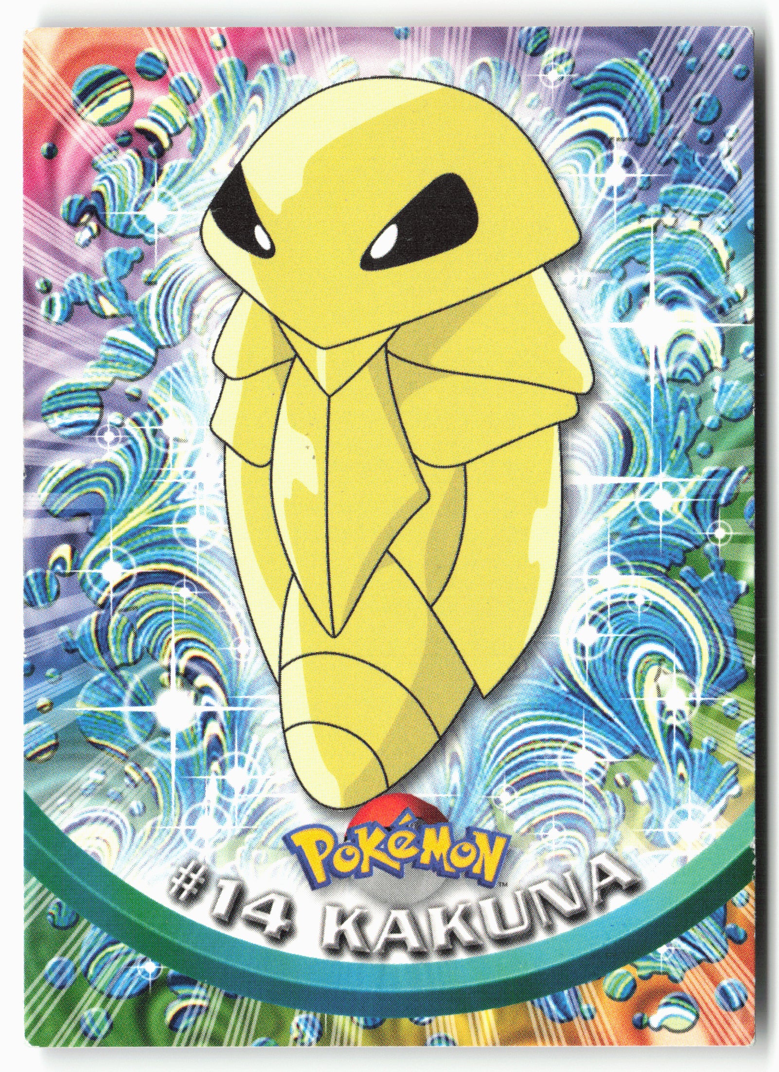 Topps #14 Kakuna Pokémon - Non-Holo - 13701