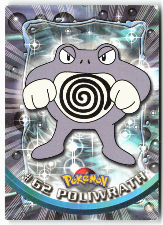 Topps #62 Poliwrath Pokémon - Non-Holo - 13704