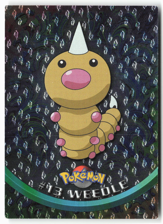 Topps #13 Weedle Pokémon - Holo - 13705