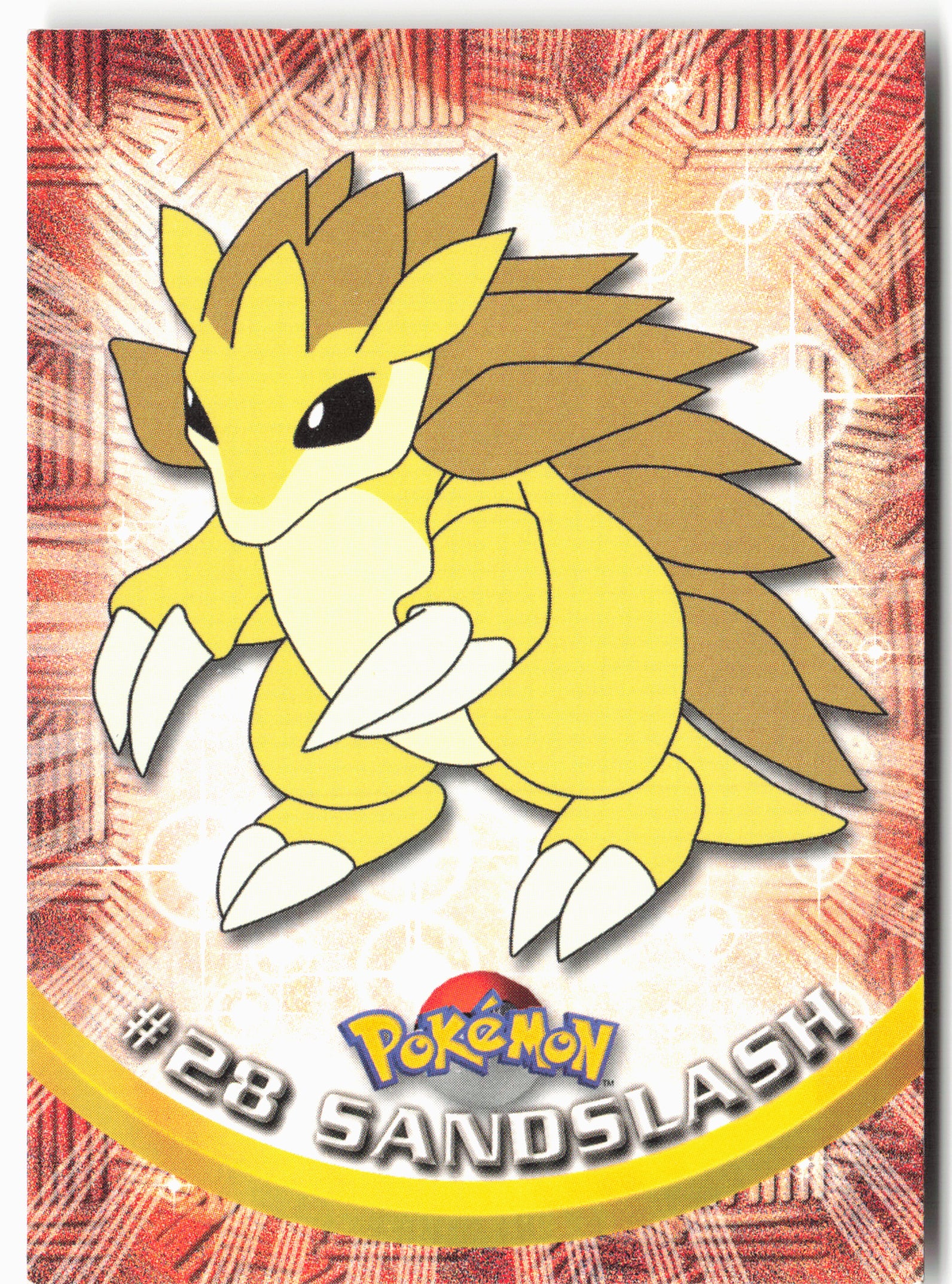 Topps #28 Sandslash Pokémon - Non-Holo - 13713