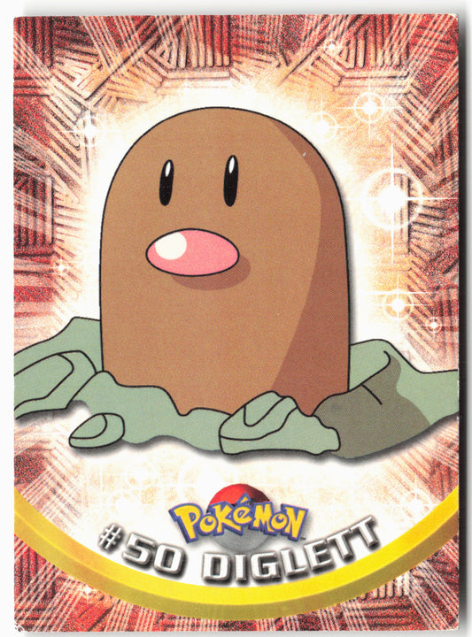 Topps #50 Diglett Pokémon - Non-Holo - 13715