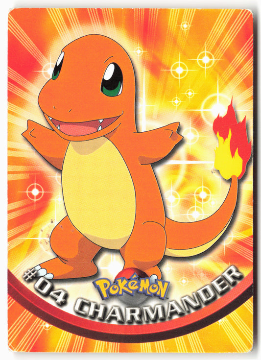 Topps #04 Charmander Pokémon - Non-Holo - 13718