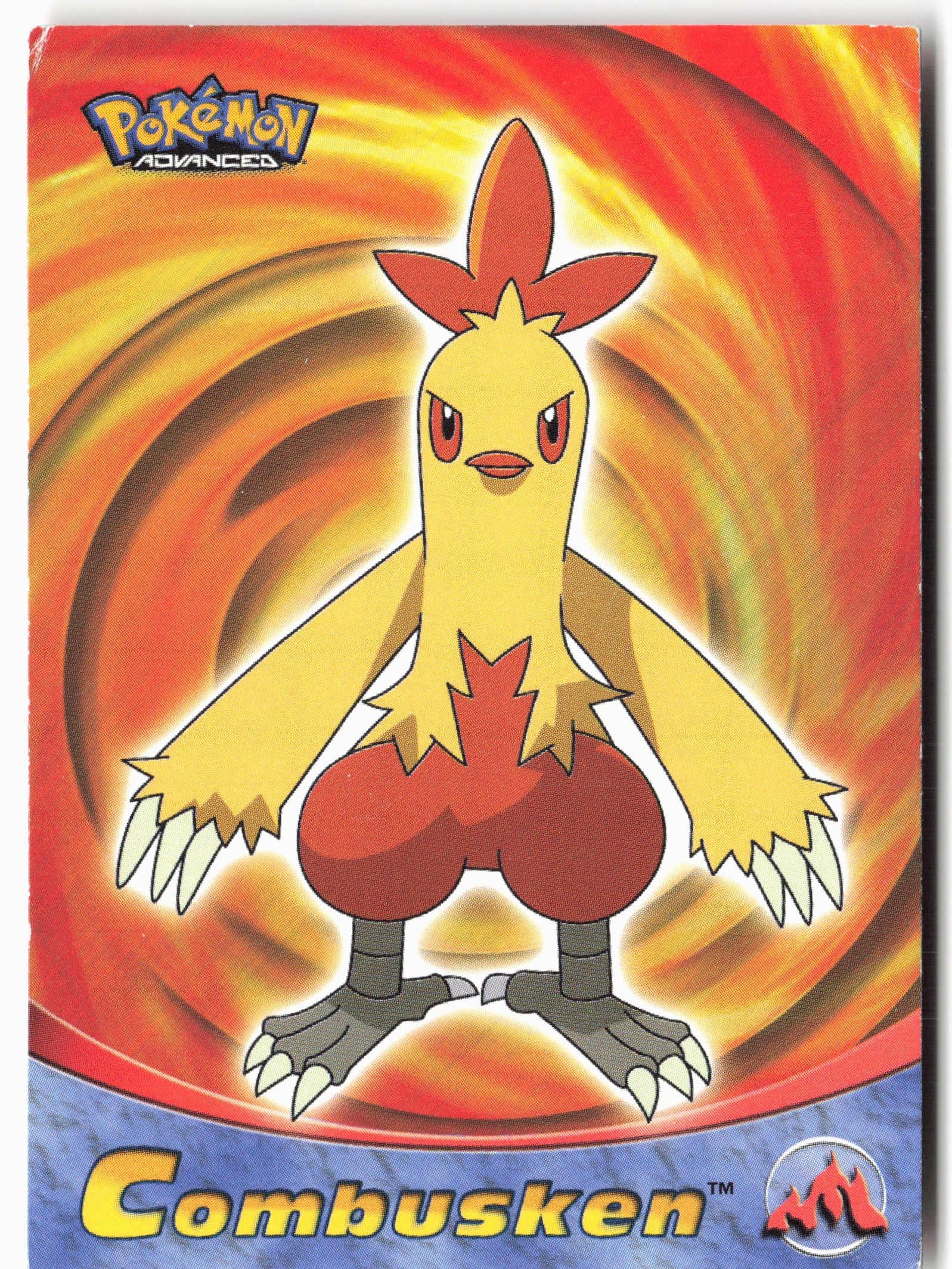 Advanced #25 Combusken Pokémon - Non-Holo - 13721