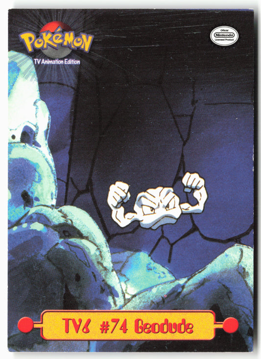 TV Animation Edition TV6 #74 Geodude Pokémon - Non-Holo - 13723