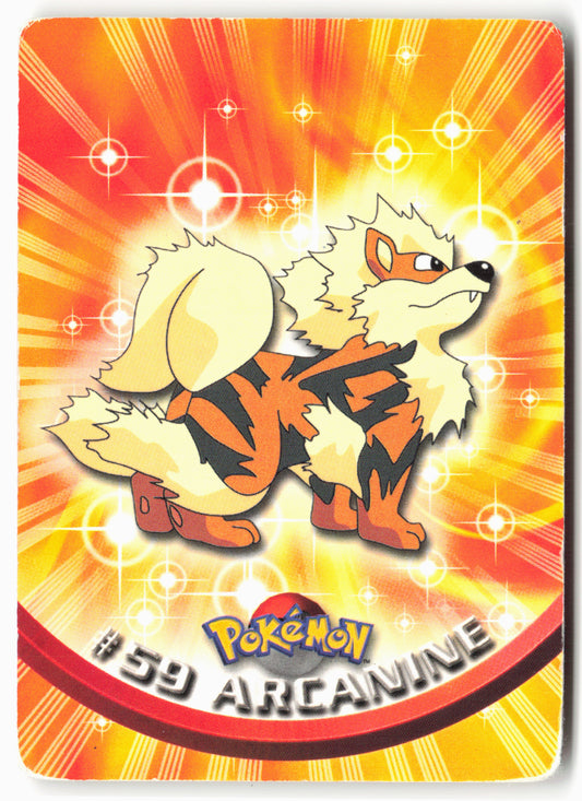 Topps #59 Arcanine Pokémon - Non-Holo - 13729