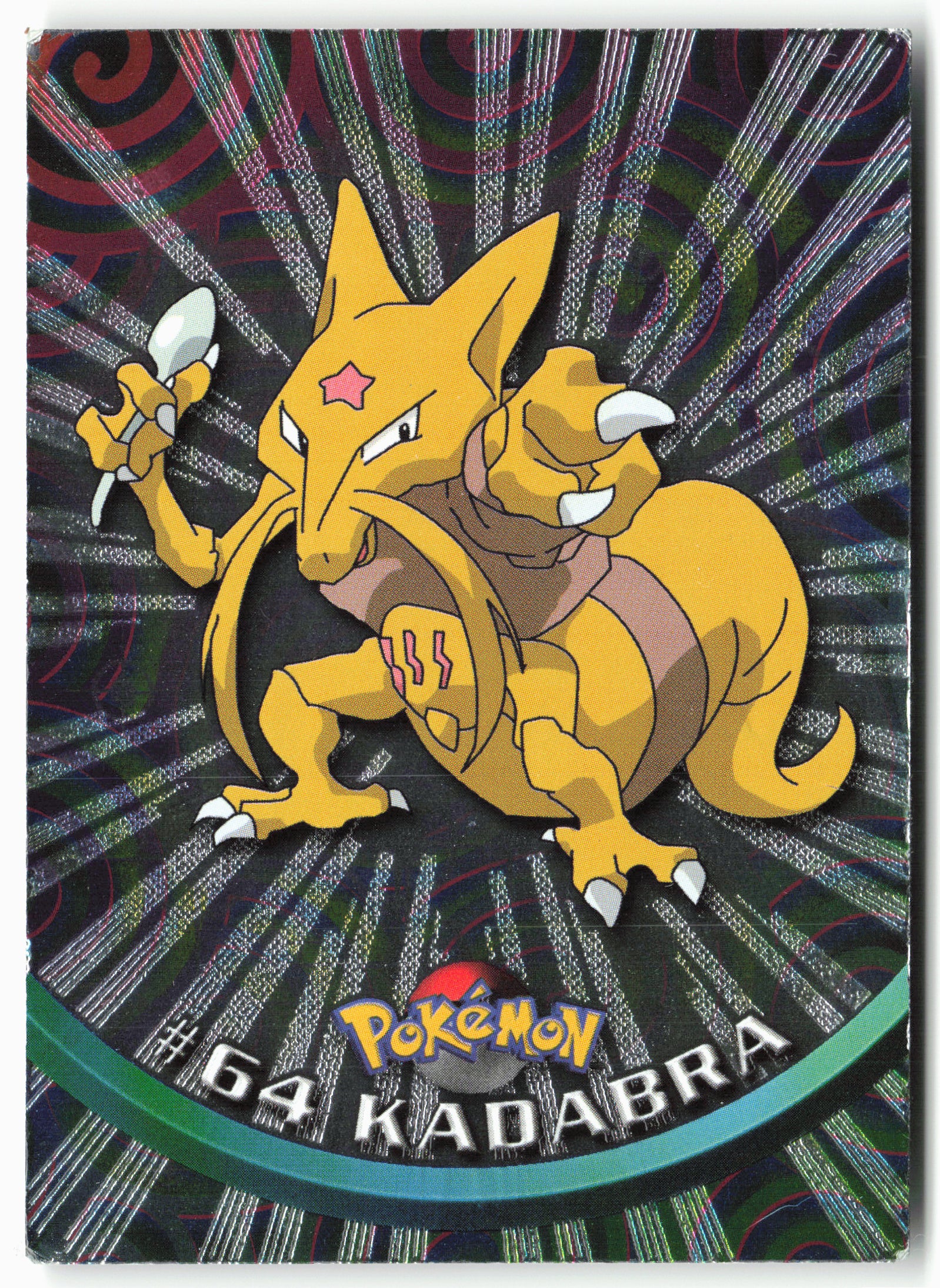 Topps #64 Kadabra Pokémon - Holo - 13730