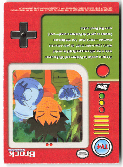 Topps TV4 Brock Pokémon - Holo - 13731