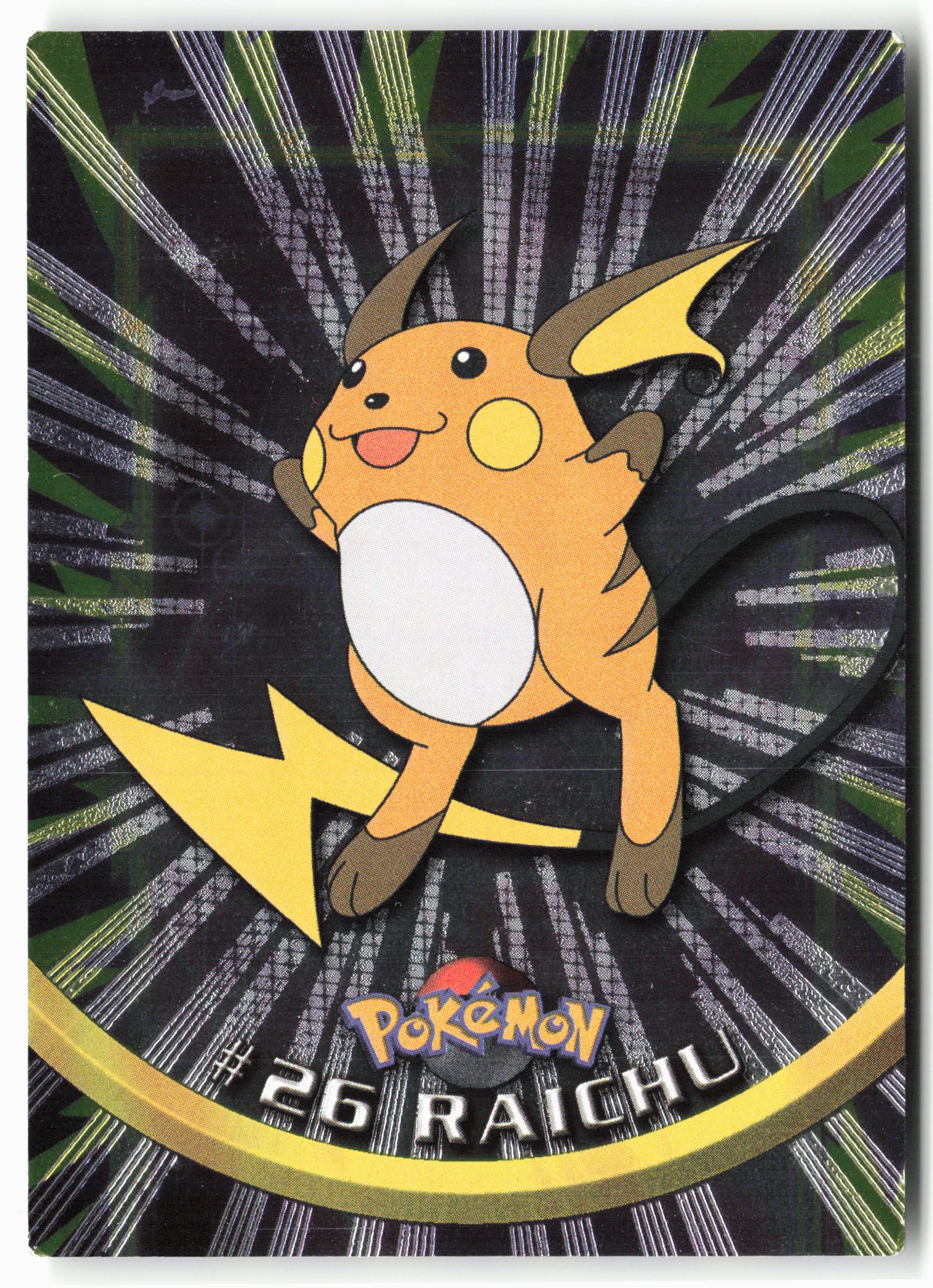 Topps #26 Raichu Pokémon - Holo - 13732