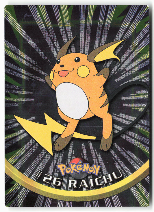 Topps #26 Raichu Pokémon - Holo - 13732