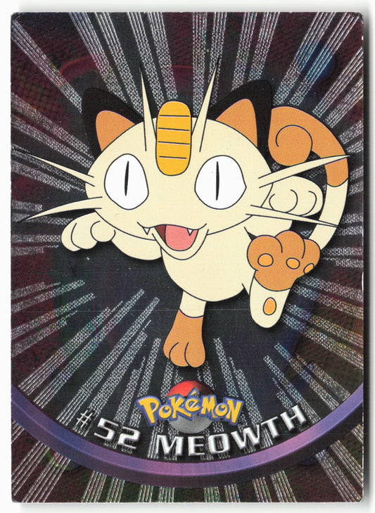 Topps #52 Meowth Pokémon - Holo - 13734