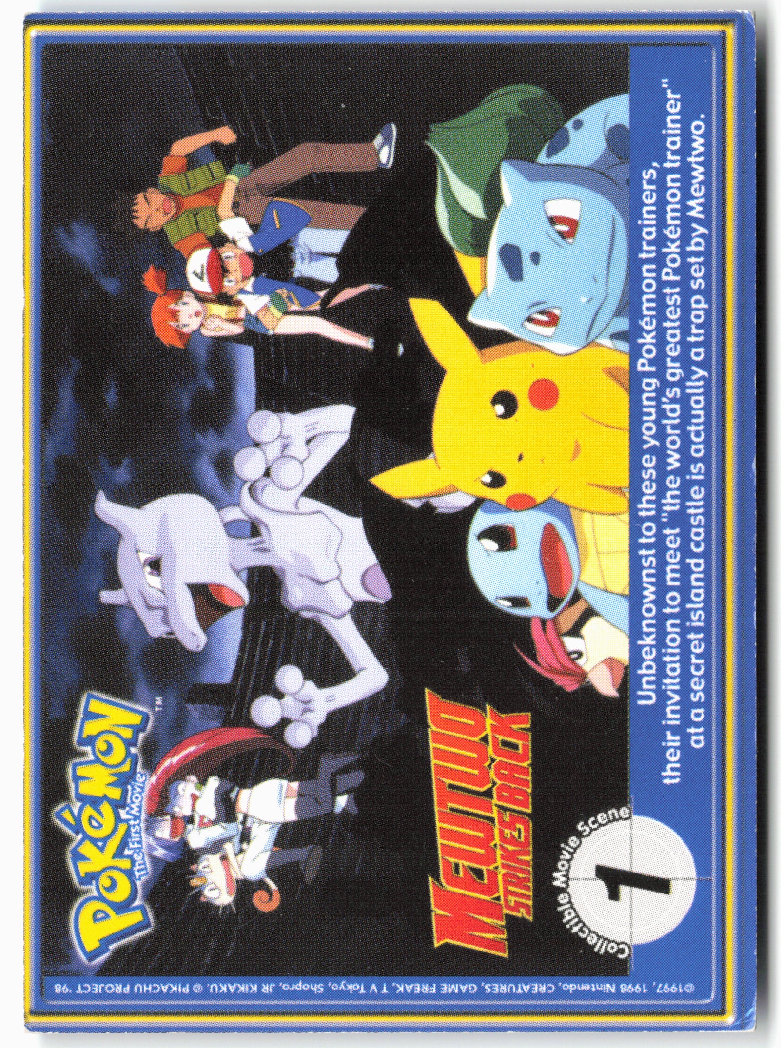 MewTwo Strikes Back #06 Charizard Pokémon - Non-Holo - Burger King - 13736