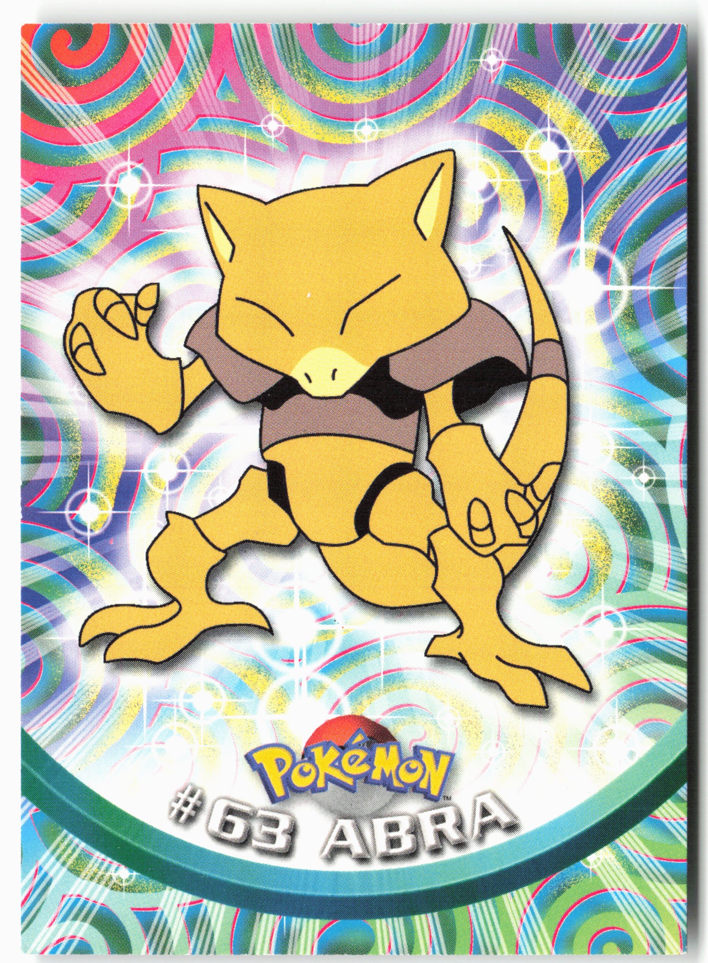 Topps #63 Abra Pokémon - Non-Holo - 13745