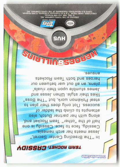 Topps Team Rocket: Cassidy Pokémon - Non-Holo - 13747