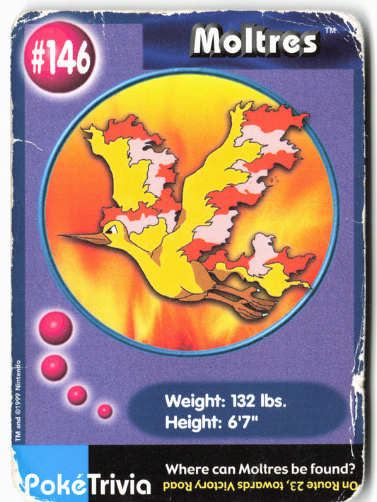 MewTwo Strikes Back #146 Moltres Pokémon - Non-Holo - 13748