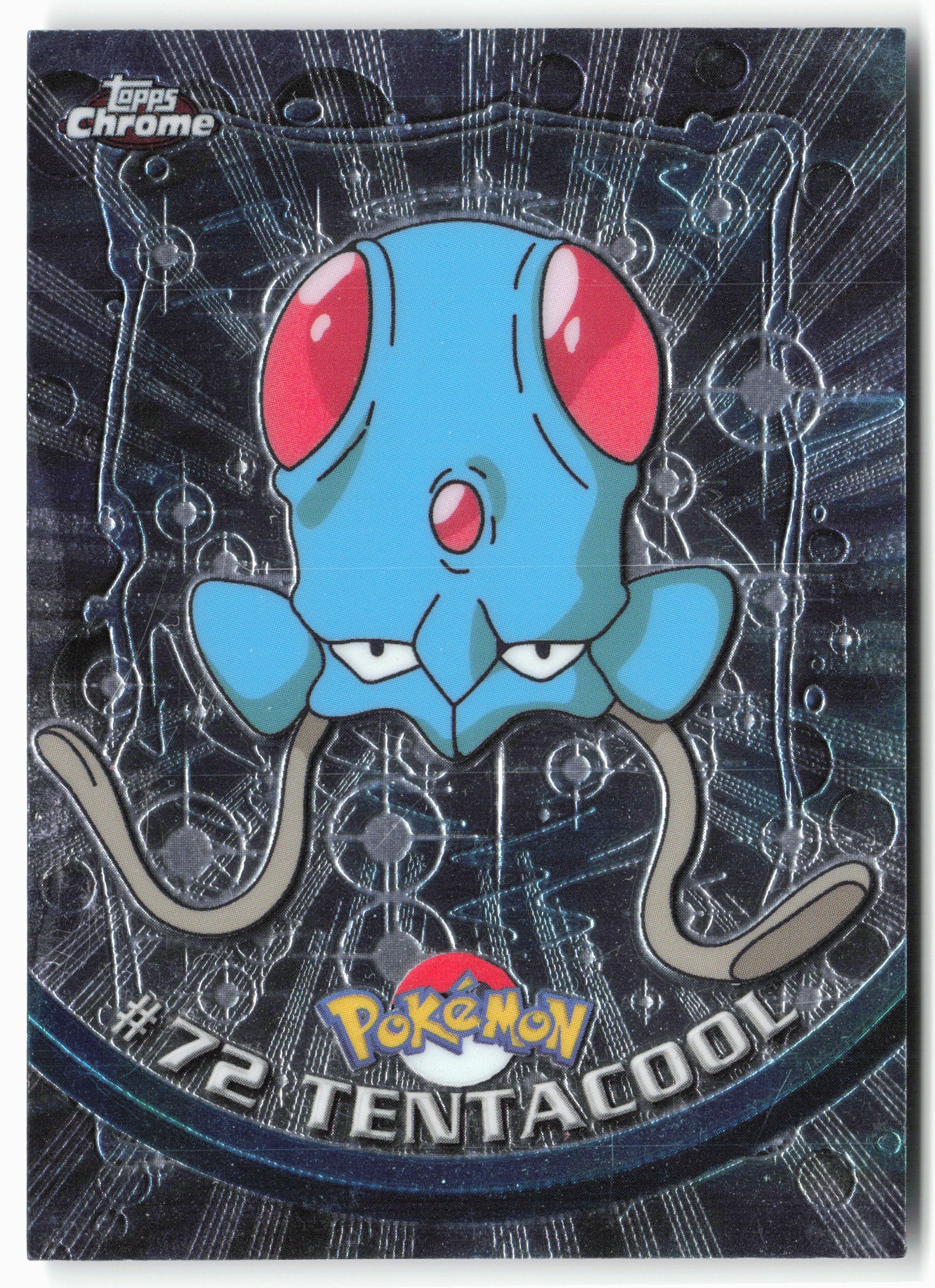 Topps Chrome #72 Tentacool Pokémon - Holo - 13751