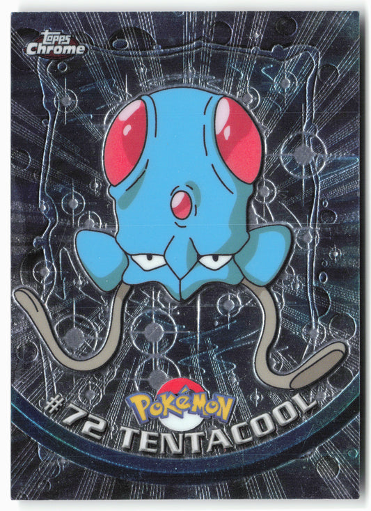 Topps Chrome #72 Tentacool Pokémon - Holo - 13751