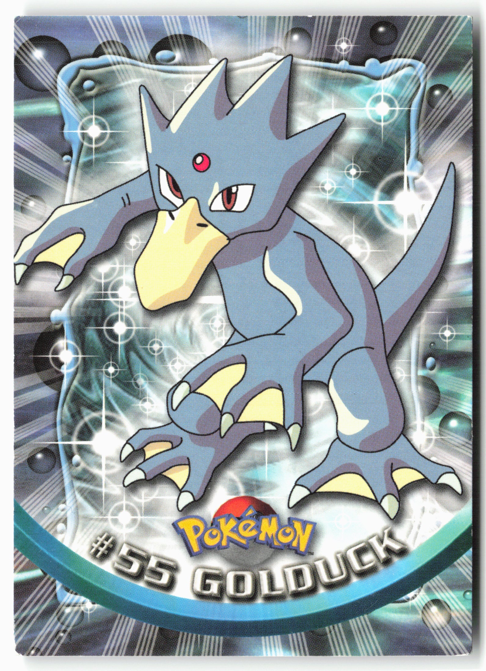 Topps #55 Golduck Pokémon - Non-Holo - 13754