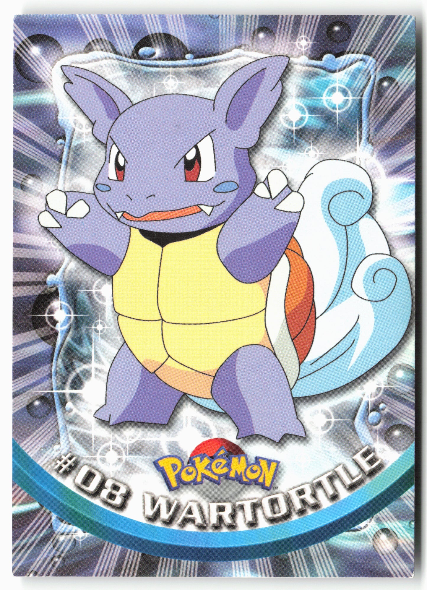 Topps #08 Wartortle Pokémon - Non-Holo - 13759