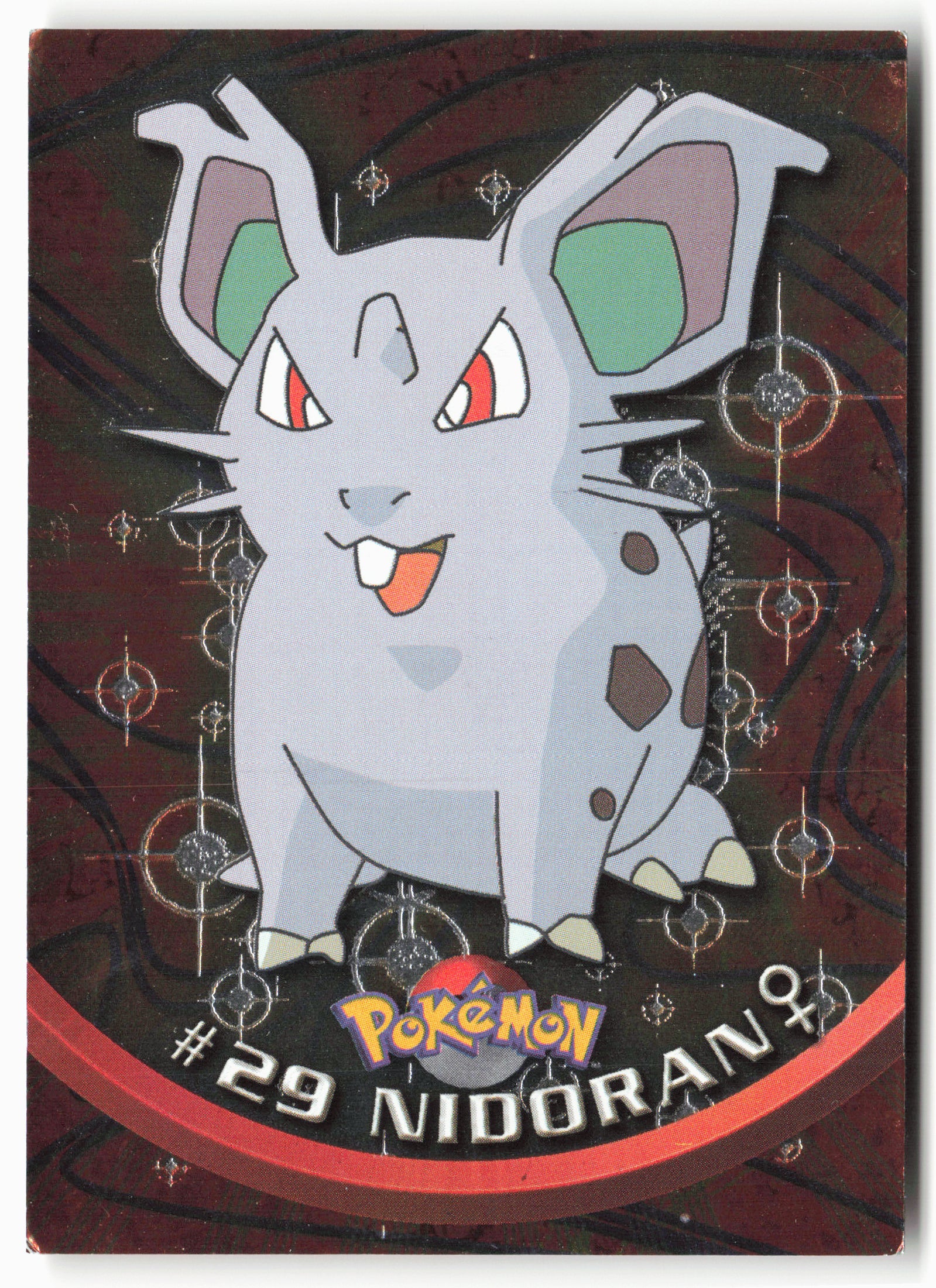 Topps #29 Nidoran Pokémon - Holo - 13766