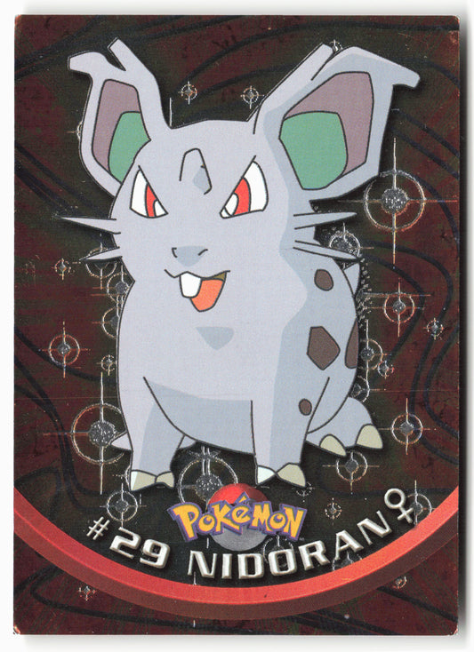 Topps #29 Nidoran Pokémon - Holo - 13766
