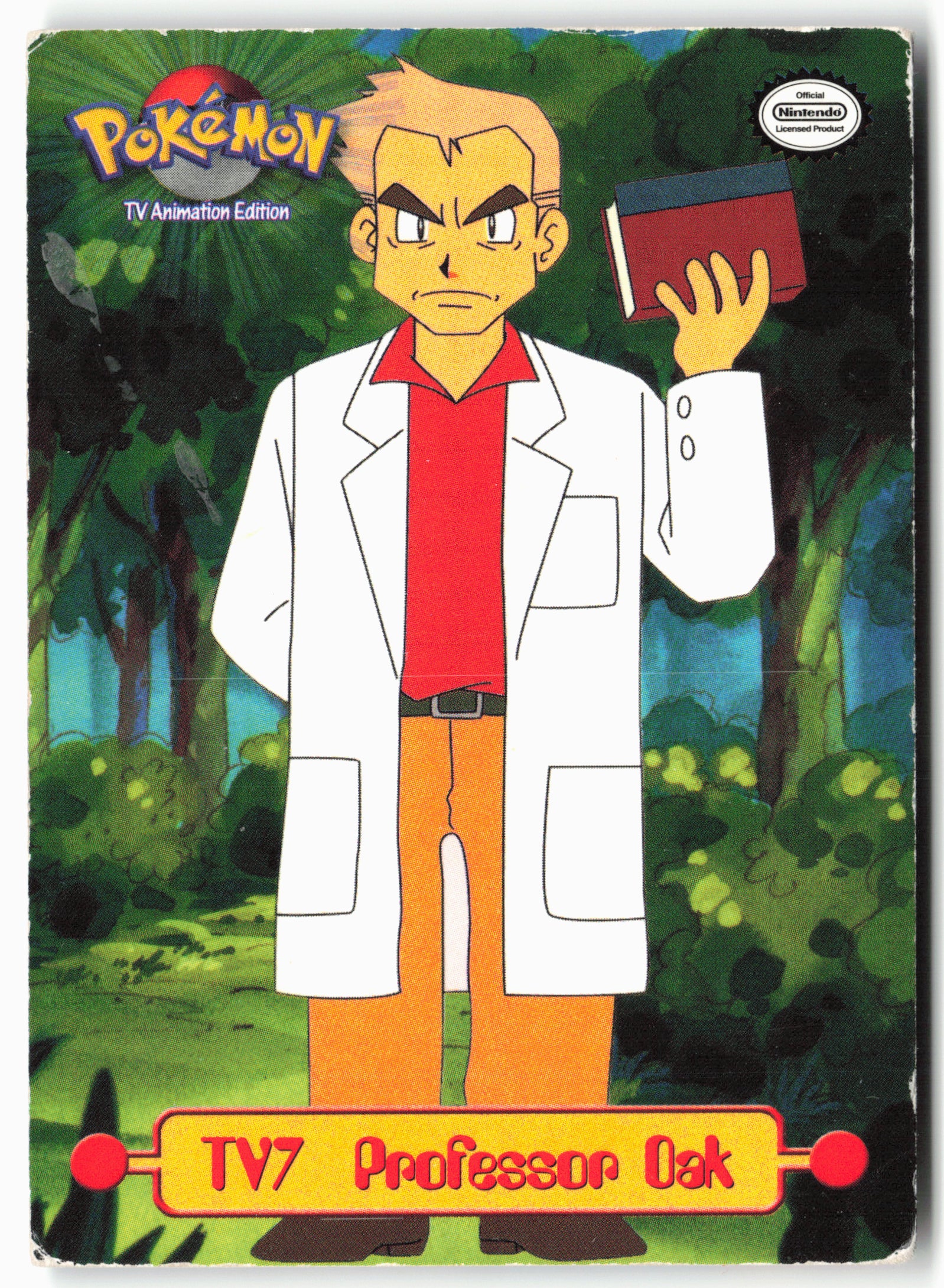 TV Animation Edition TV7 Professor Oak Pokémon - Non-Holo - 13778
