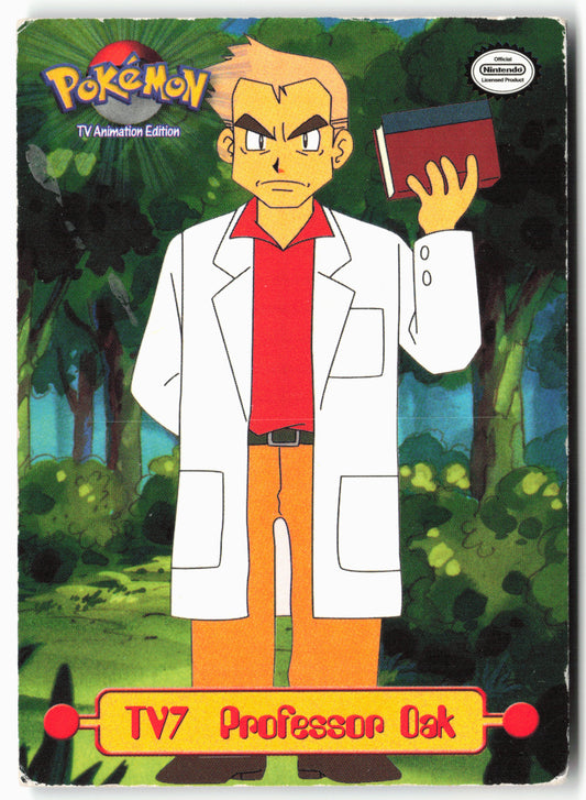 TV Animation Edition TV7 Professor Oak Pokémon - Non-Holo - 13778