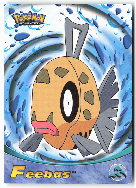 Topps Advanced #33 Feebas Pokémon - Non-Holo - 13782