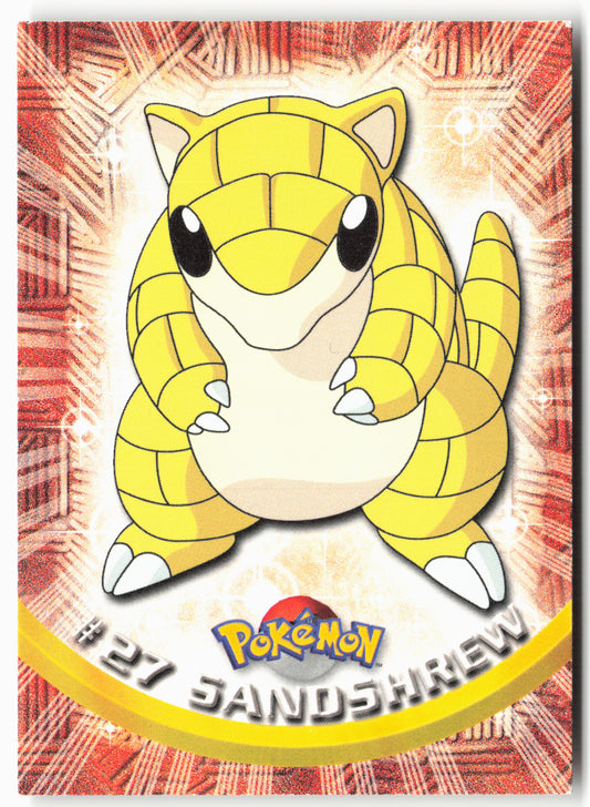 Topps #27 Sandshrew Pokémon - Non-Holo - 13785